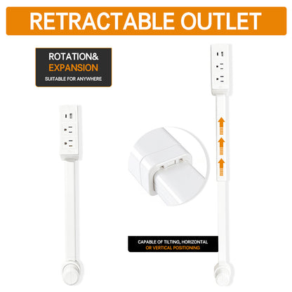 Multi Socket USB Power Extension Extender
